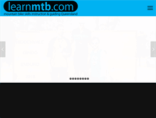 Tablet Screenshot of learnmtb.com